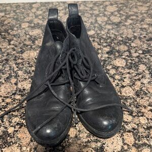 Born Black Chukka Boots Leather